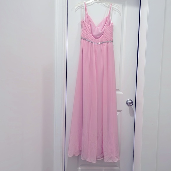 David’s Bridal bridesmaid pink dress - Picture 2 of 5